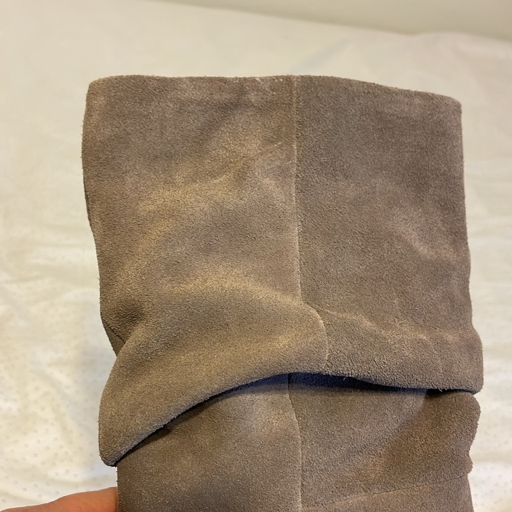 Banana Republic Suede slouchy short boots - Picture 3 of 6